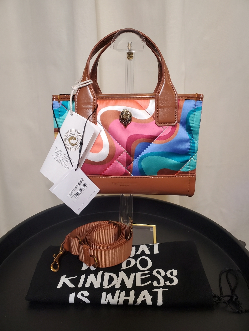 Kurt Geiger London Extra Small Quilted Shopper Bag
